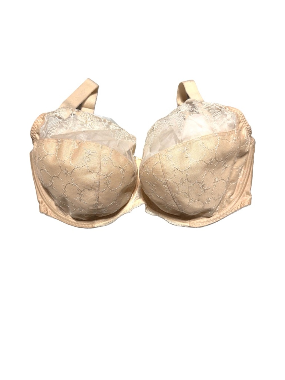 FANTASIE Embroidered Mesh Lace Sheer Full Support Feminine Bra 36H